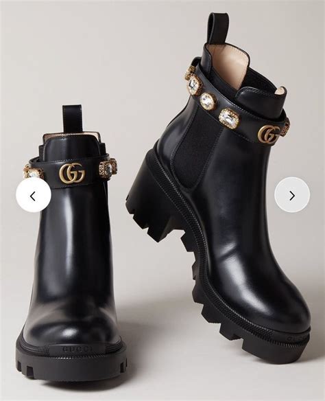 gucci stud boots|Gucci platform boots.